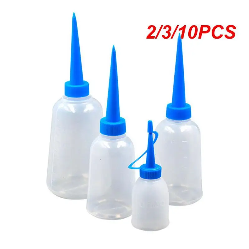 2/3/10PCS Tip Oiler Precision Application Water Bottle Durable Functional Precision Highly Efficient Glue Oil Bottle