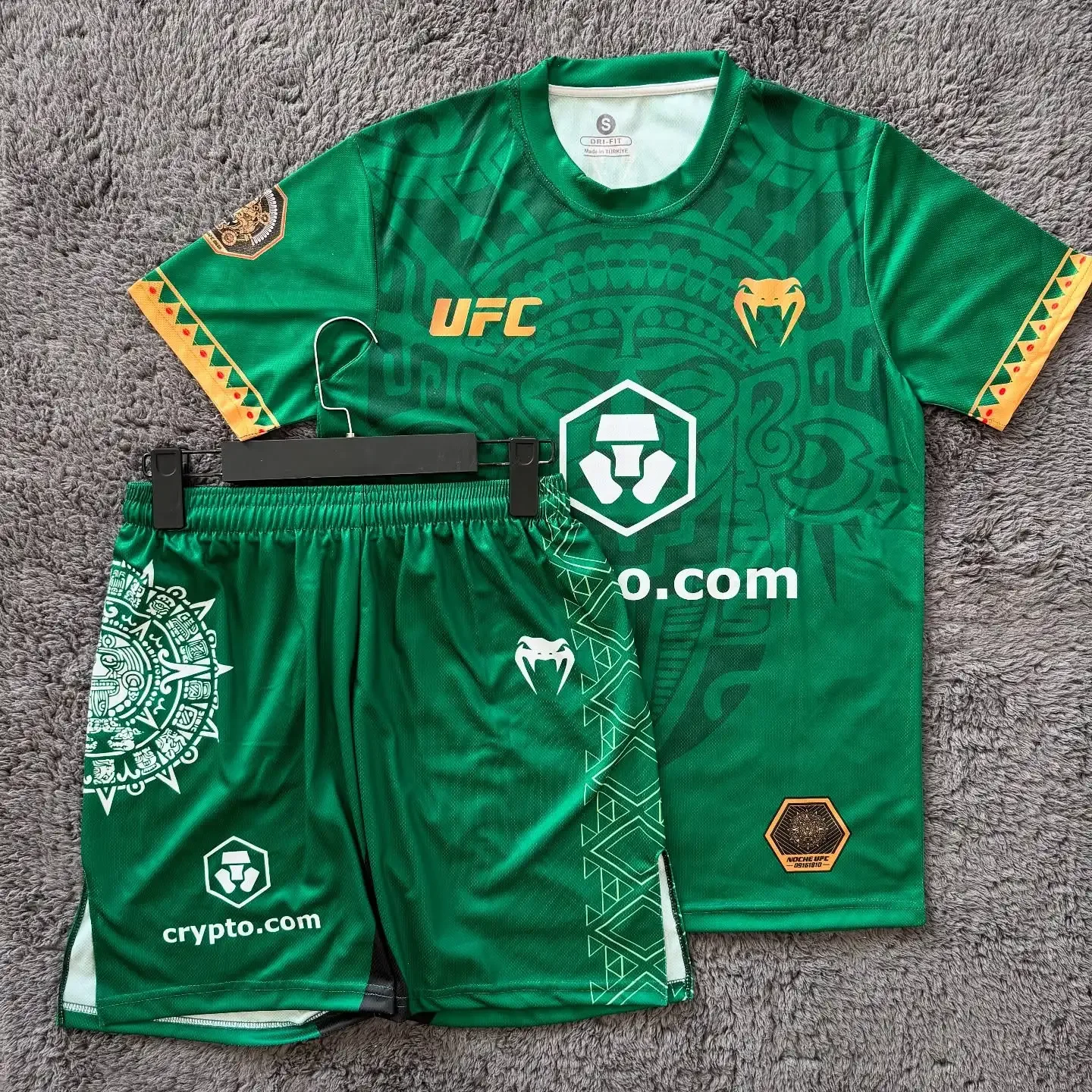 Conjunto de Camisetas UFC New Top Fighters para Luta, Camisas Respiráveis Masculinas e Femininas, para Treino de Luta Livre e Corrida