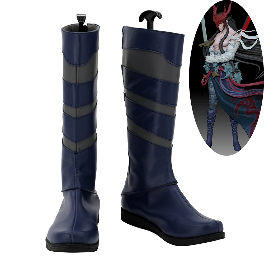 

LOL YONE Shoes Cosplay Men Boots