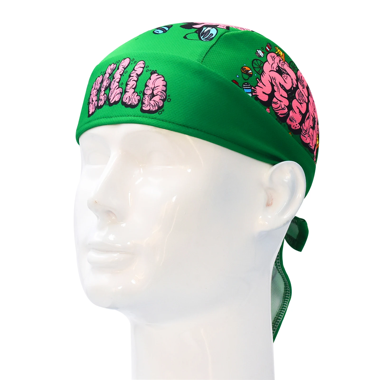 Retro Men\'s Summer Quick-Dry Cycling Headbands Road Bicycle Running Riding Head Scarf