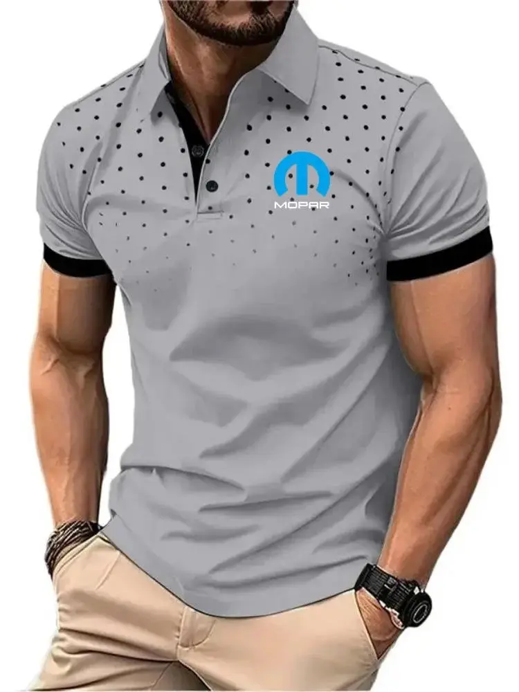 AliExpress NONE Polo Shirt MOPARS Mens GYM Workout Cycling Sports Short Sleeved Tshirt Lightweight Breathable Jersey Tee Trendy POLOS Sweatwear
