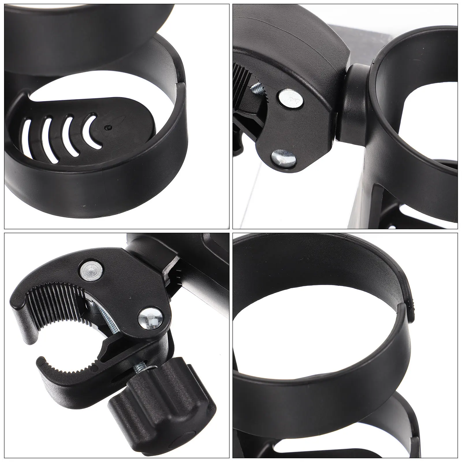 Detachable Stroller Cup Holder Multi-Angle Adjustable Universal Drink Holder for Bike Stroller Wheelchair Outdoor