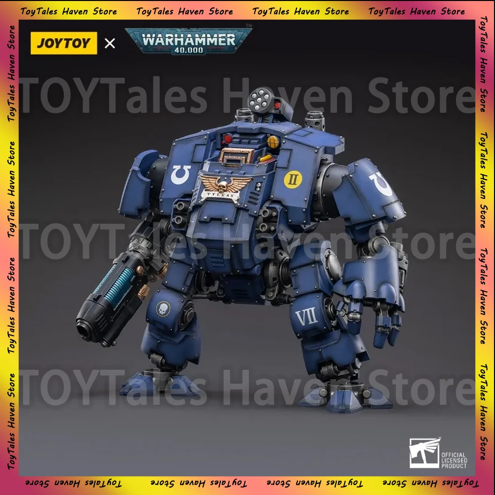 JOY TOY Warhammer 40k 1/18 Mecha Anime Ultramarines Action Figures Redeemer Dreadnought Mecha Thales Brothers Model Toys Gift