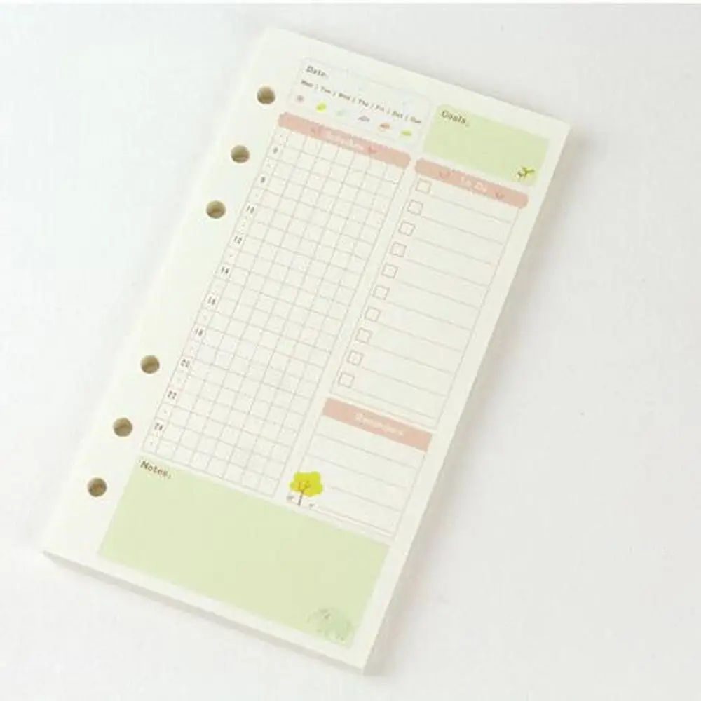 

Список дел, ежедневник, ежемесячный, 45 листов, бумага для блокнота, вкладыш, бумага, сменный блокнот, переплет, внутренняя страница