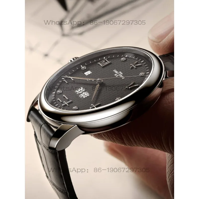 Chinese-style Men's Ultra-thin Mechanical Watch, Fully Automatic Waterproof Men's Watch