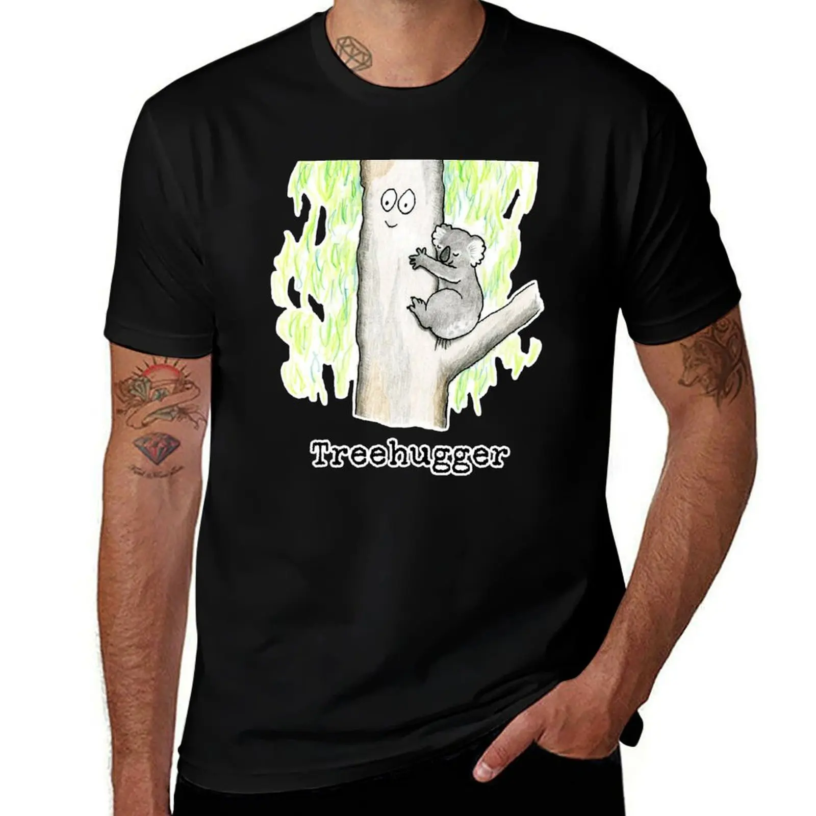 Treehugger - Raising funds for the Environmental Defenders Office of Australia T-Shirt sweat tees shirts men