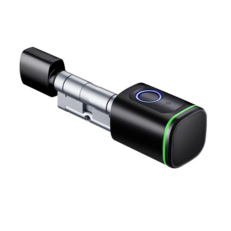 

FULL-Intelligent Lock Cylinder Tong Tong APP Card Gate Fingerprint Lock Replacement Lock Cylinder