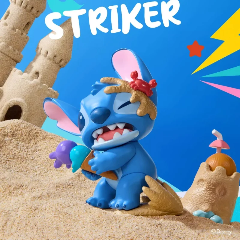 Nouvelle boîte aveugle originale MINISO Disney Stitch, où l'a fait Xiaojin Go? Série boîte aveugle Kit de Garage jouet Anime cadeau jouets de dessin animé