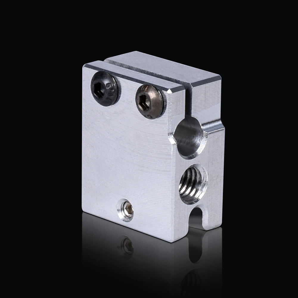 High-quality High temperature 500°C copper plating volcano Heatblock For X1 X2 Genius 3D Printers volcano Hotend PT100   J-head
