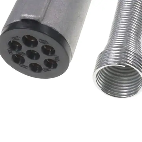 7p 플러그 세미 트레일러 자동차 배선 조명 견인 금속 알루미늄 Best5