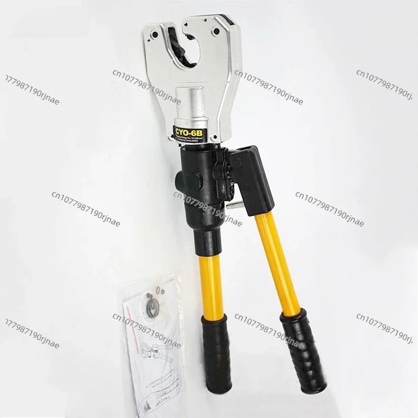 6B hydraulic point pressure type hand crimping tool hydraulic crimping pliers range10-240mm2 for cable wire lug