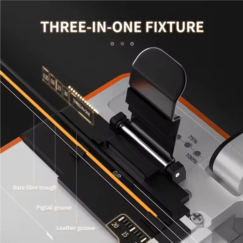 

In stock Fiber Optic Cable Cutter Q1S Fiber Optic Equipment Hot Melt Cold Splicing Cutting Machine Fiber Optic Cleaver