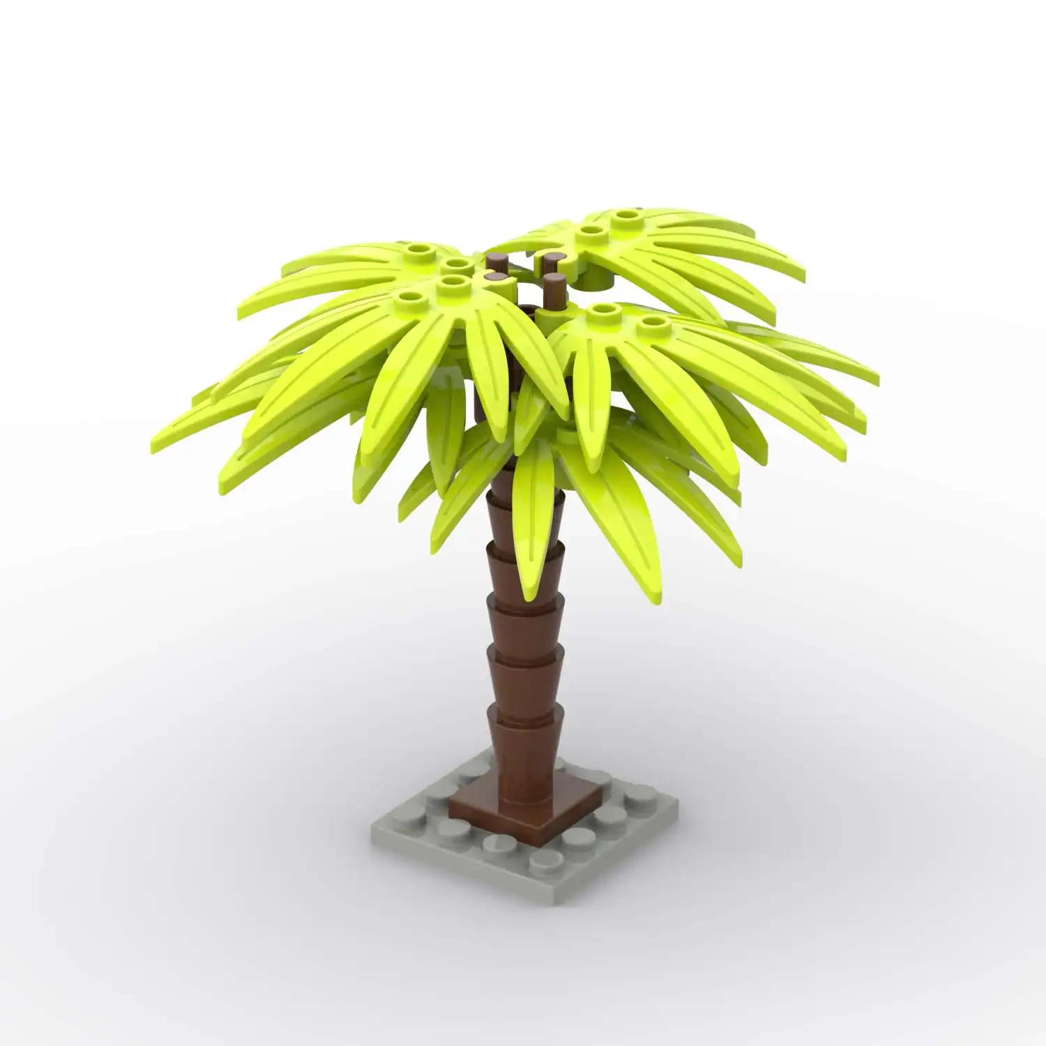 MOC Bausteinmodelle Städtische Grünflächen Kreativer Großer Baum DIY Straßendekorationen Kleine Bäume an Straßen Geschenk für Baumeister – Detail 4