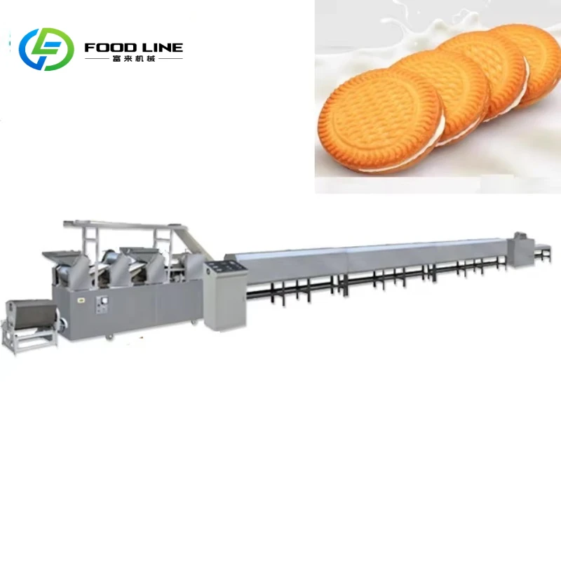 Customize Full Automatic and Hot Selling Industrial Commercial Fish Shape Biscuit Making Machine for Food Manufacture