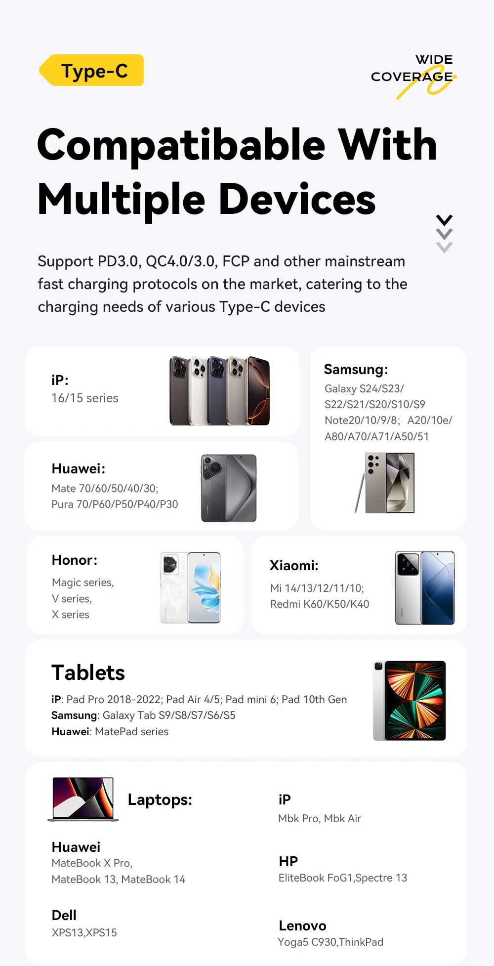 ESSAGER 100 W Typ-C-Kabel mit Digitalanzeige PD-Schnellladekabel für MacBook Pro/Air iPhone 16/15/14 iPad USB-C-Kabel – Detail 7
