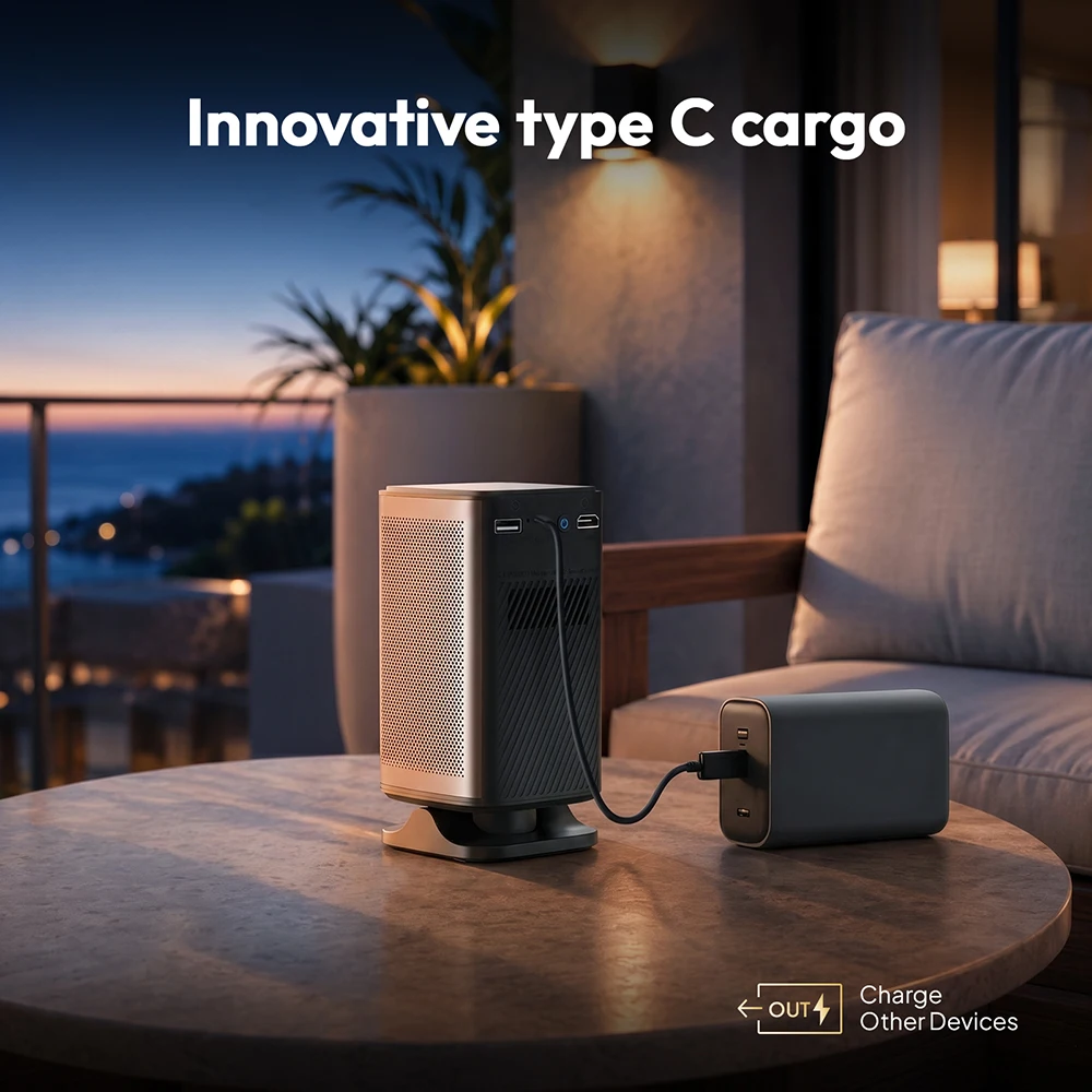 BYINTEK P70S 小型プロジェクター 4K対応 内蔵バッテリー BYINTEK P70X Mini Projector 4K Support Portable with Battery