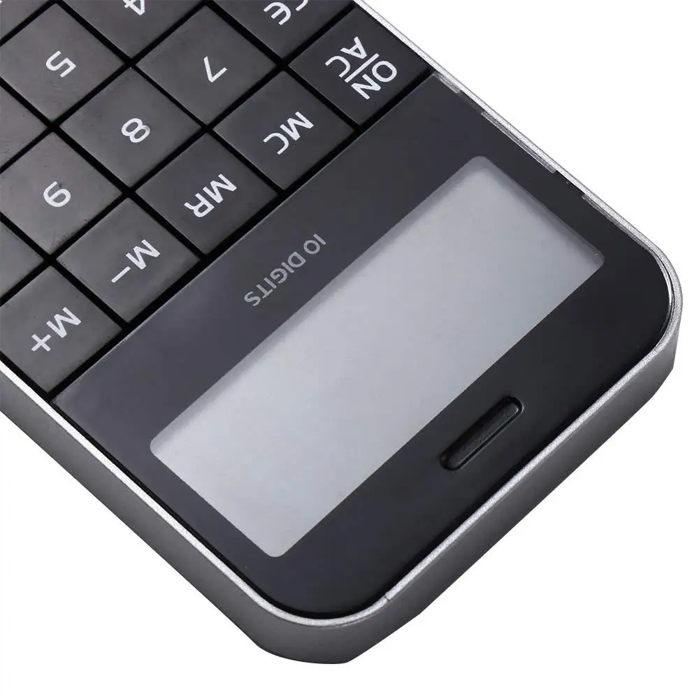 Mini Portable Pocket Promotional Cheap Office Black Electronic Digit Calculator White