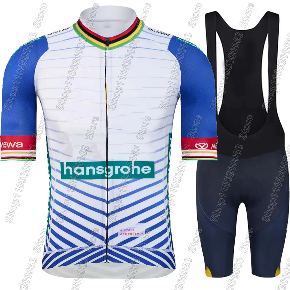 Boraful Hansgrohe 2026 Primož Roglič Radsport-Trikot-Set Slowenien Kleidung Herren-Kit Rennrad-Shirts Anzug Fahrrad-Trägerhose M