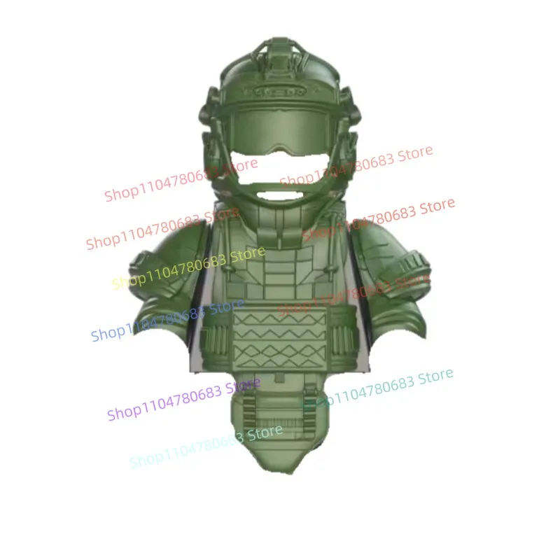 MOC Building Blocks, Buildable Mini Medieval Soldier Samurai Model, Accessories Collectible Ornament Toy, Boys Gift