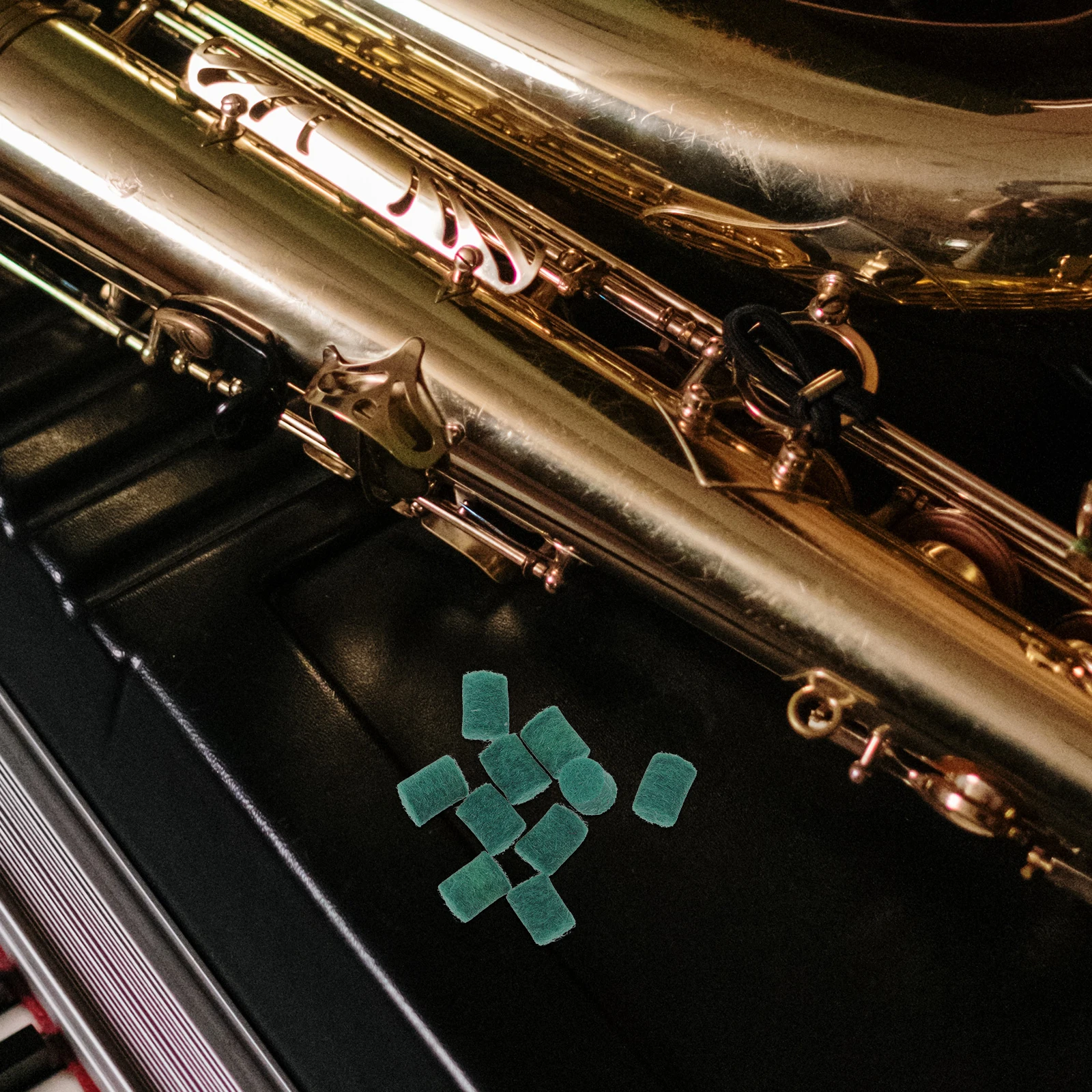 

10pcs Premium Saxophone Felt Pillar Protectors Durable Lightweight Key Positioner For Alto Treble Tenor Sax Felt Column