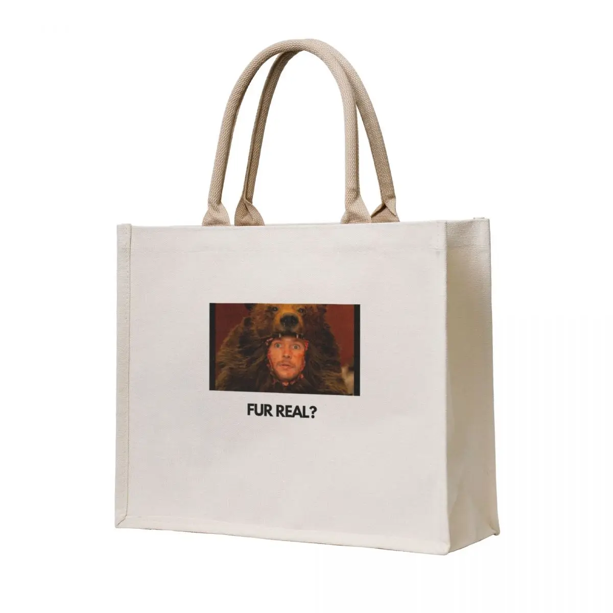 

Fur Real Tote Bag large size bags reusable grocery bags hand bags tote bag woman