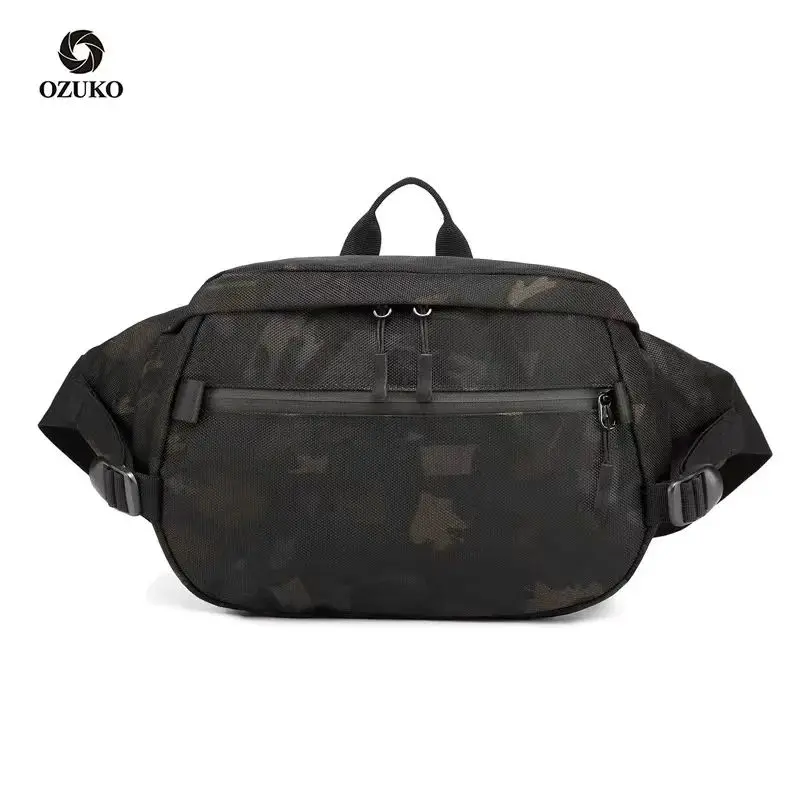 

New Sports Slung Chest Pocket Waterproof and Scratch-proof Multifunctional Waist and Chest Bag Large-capacity Chest Bag