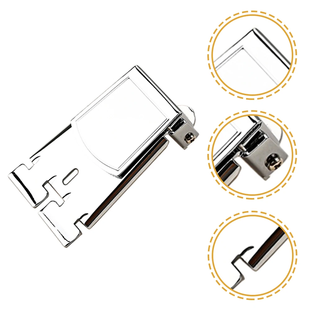 

Metal Banjo Tailpiece Replacement 5-String Triangle Bridge Guitar Accessories Silver Premium Parts Locking Tuners Pegs