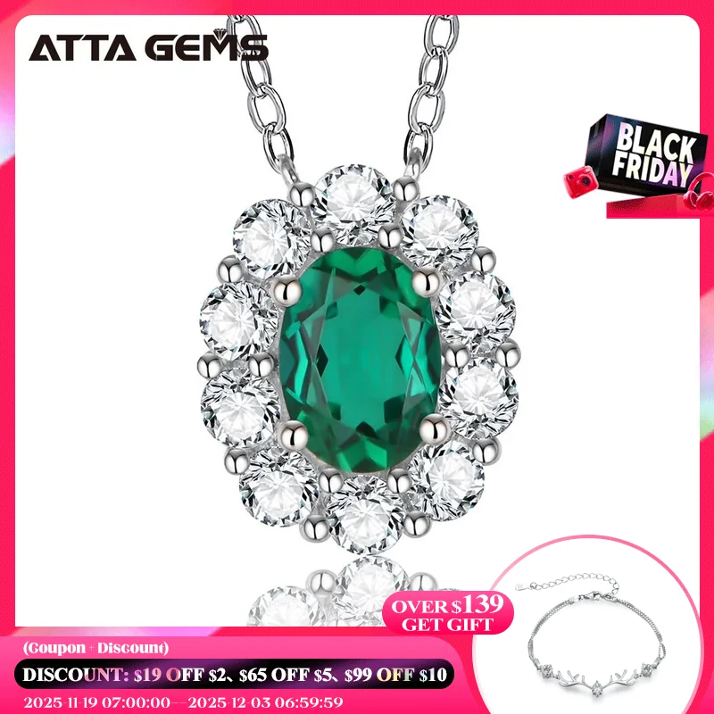 attagems-vintage-100-925-sterling-silver-7-5-mm-1ct-emerald-created-moissanite-gemstone-pendant-necklace-fine-jewelry-wholesale