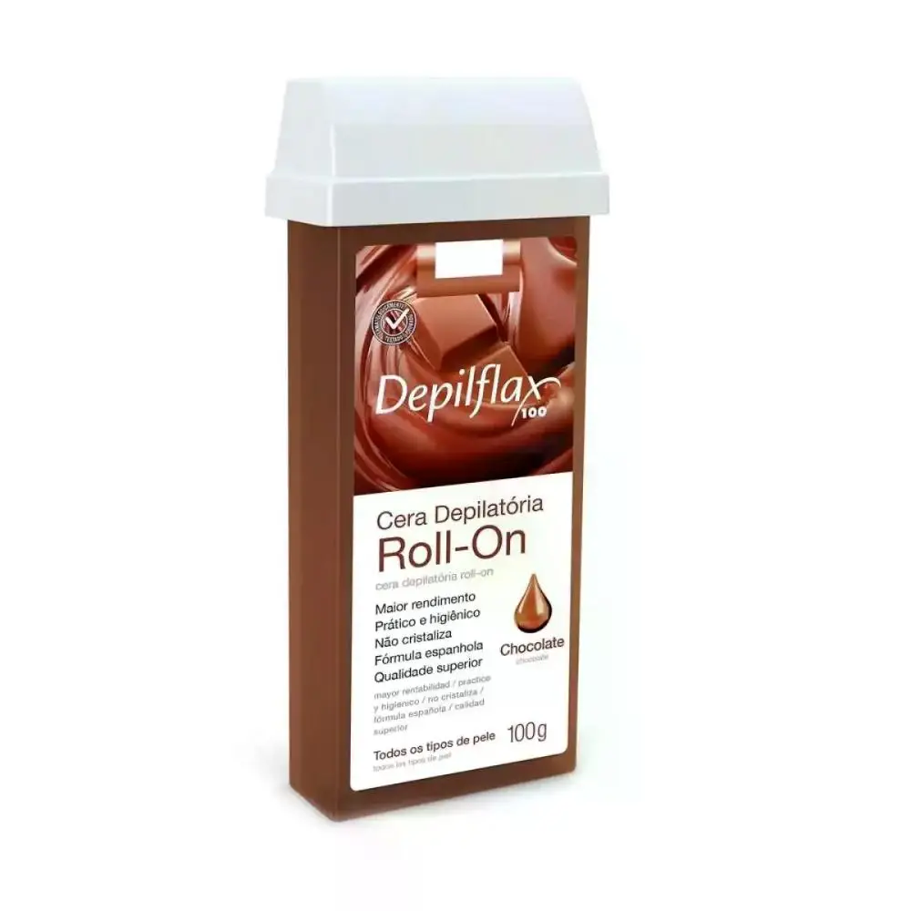 Depilflax 100G Chocolate Roll-On Wax