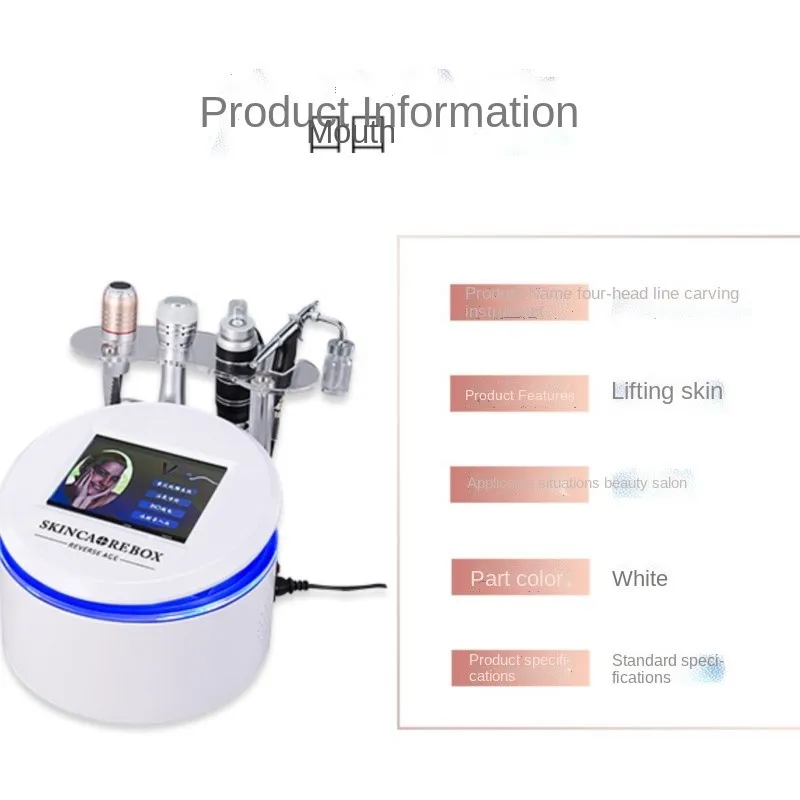 آلة نحت خط الرادار بالموجات فوق الصوتية الجديدة على شكل حرف V لشد بشرة الوجه ورفع جهاز تجميل أدوات العناية ببشرة الوجه