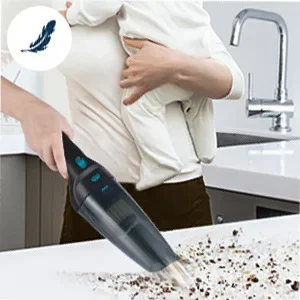 مكنسة كهربائية محمولة على السيارة ، قوية جدًا ، محمولة باليد ، لاسلكية ، عالية الطاقة ، صغيرة ، محمولة