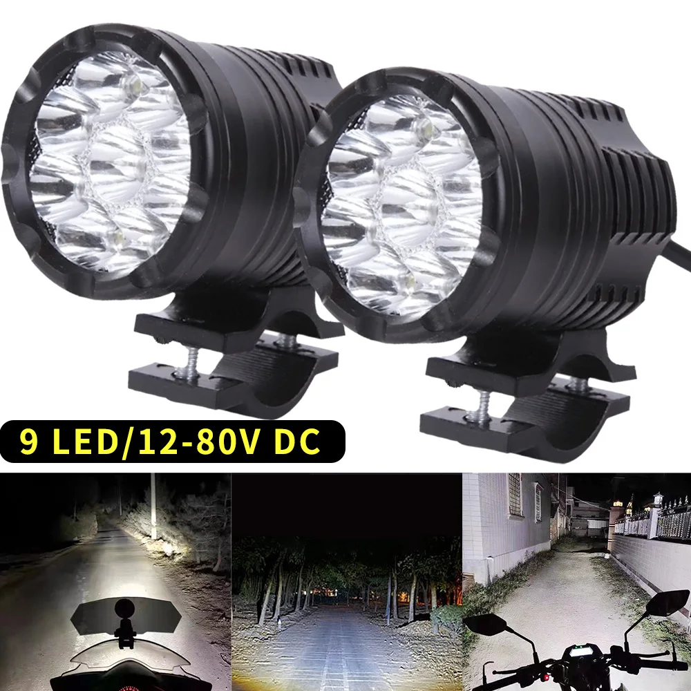 Additional Motorcycle Spotlights For Bajaj Dominar 400 Pulsar 200 Ns Long Range Led Fog Lights For Motorcycle Headlight