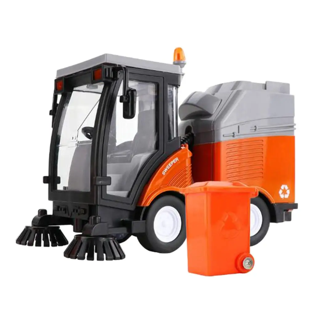 1/16 Mini Road Sweeper Toy Children Vehicle Preschool Educational Toys