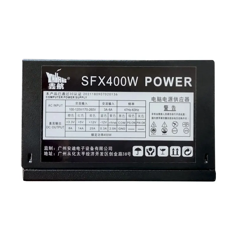 400W Mini Chassis PC Netzteil 110V Atx-netzteil PC Computer Netzteil Gaming NETZTEIL 12V aktive PFC 24PIN MAX 500W DIY PC