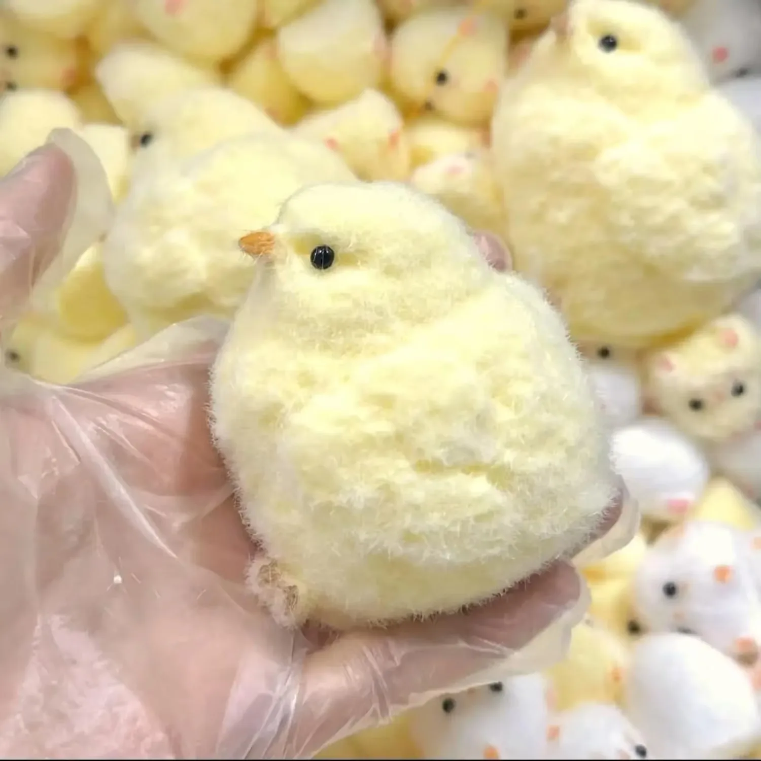 Handmade Chick Squishy Toys Ultra Soft Squishy Fidget Toys Silicone Pinch Entertainment Games for Children Christmas Gifts image 3