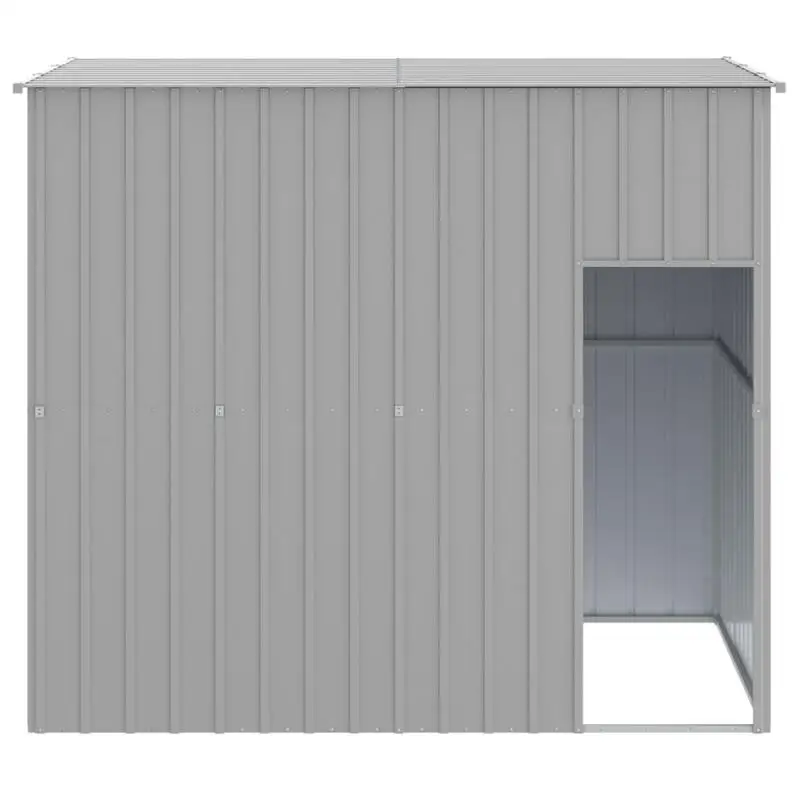 

Dog House Light grey Galvanized Steel 84.3 x 60.2 x 71.3 in