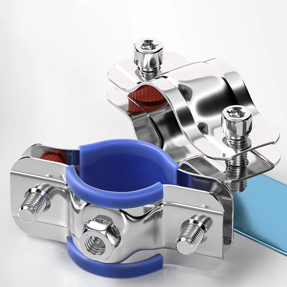 Adjustable Chair Fixing Clamp Tensioner Chair Clamp Two-piece Kit Hex Wrench Included Metal Fixing Clip Prevents Sinking