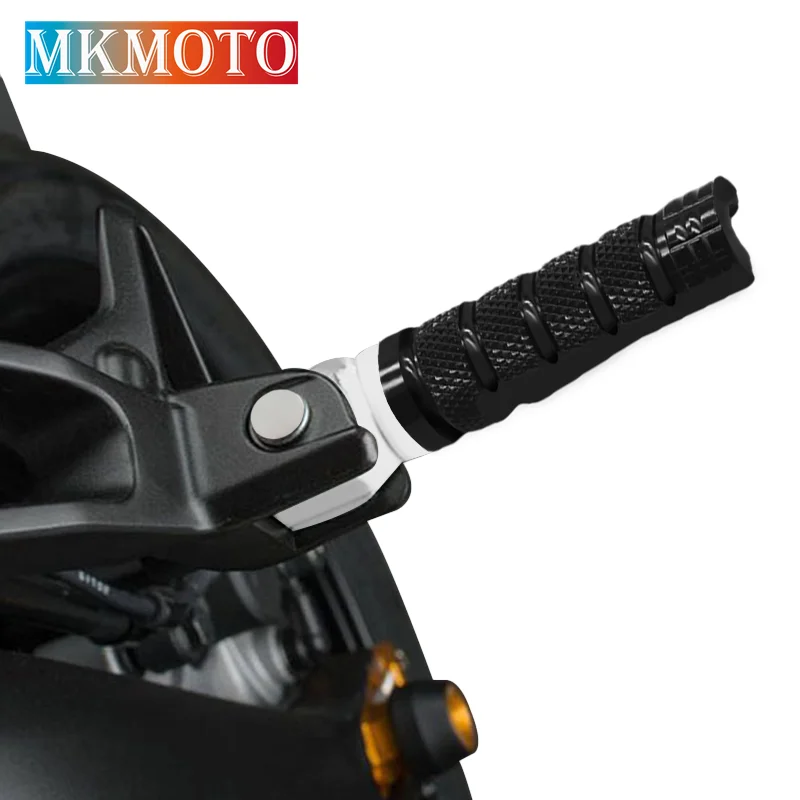 2024 pedal de apoio para os pés traseiro de alta qualidade para r1200rs r1200st s1000r s1000rr cnc passageiros traseiros pé pegs acessórios da motocicleta