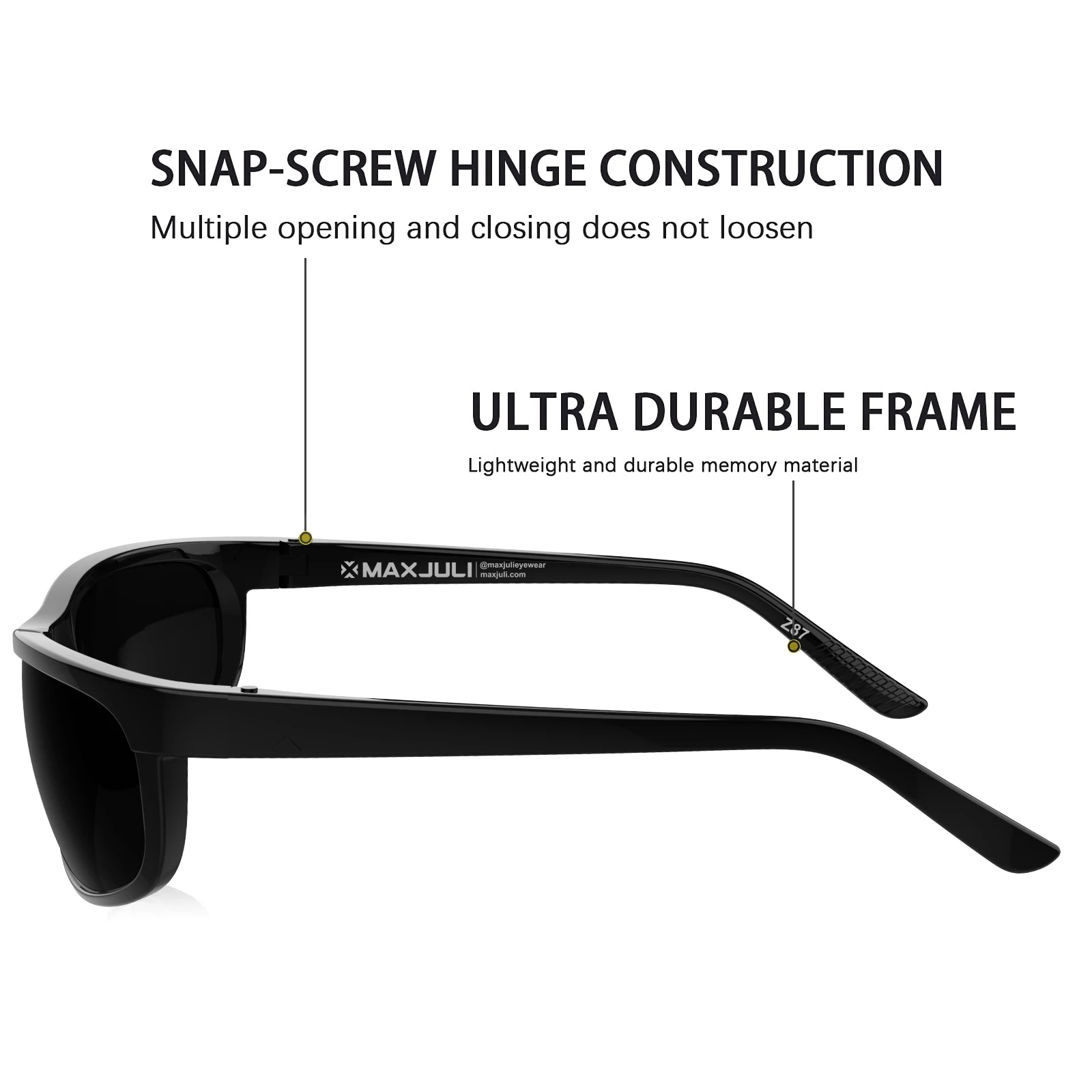 Z87 Oversized Safety Sunglasses Men Big Wide Heads TR90  display picture 3