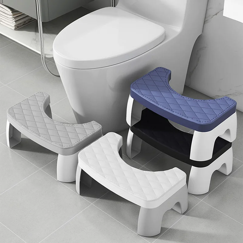 1PC Toilet Squat Stool Removable Non-slip Toilet Seat Stool Portable Squat Stool Home Adult Bathroom Accessories