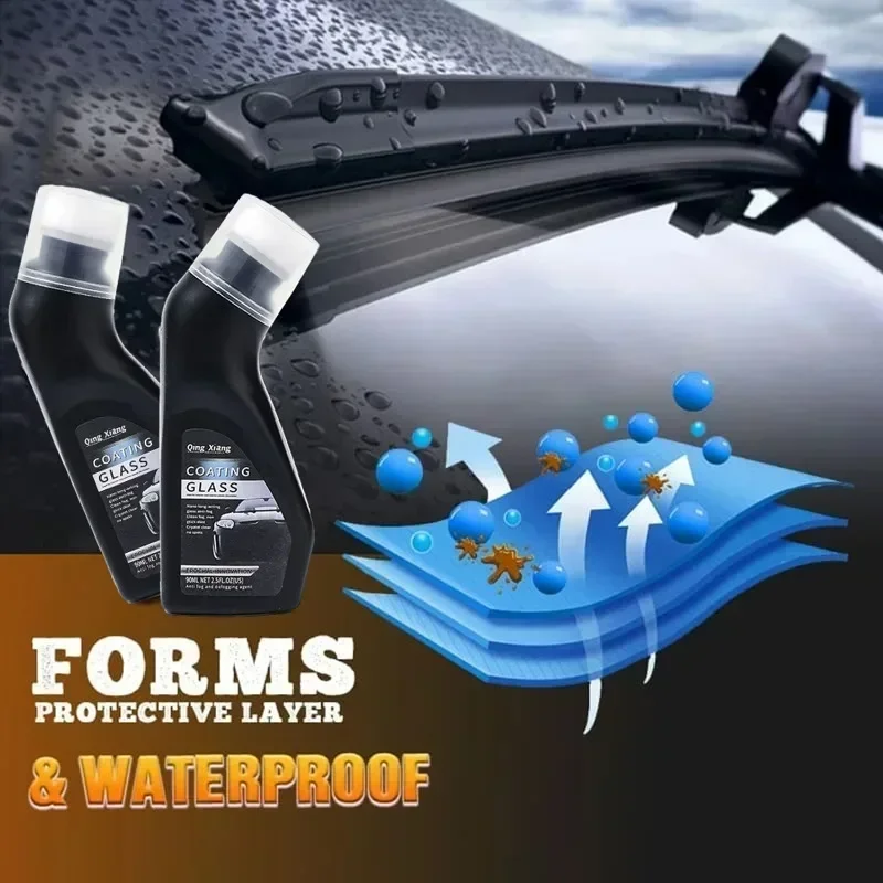 90ml/180ml Car Anti-fog Spray Truck SUV Glass Antifog Coating Agent Defogger Auto Windows Screens Mirror Windshield Cleaner - view 4