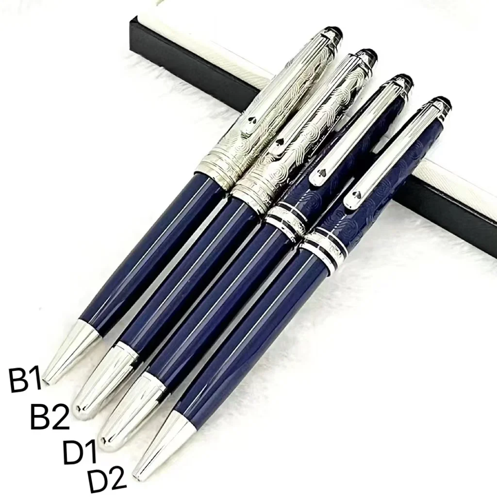 

Gift MB 163 Rollerbal Pen Luxury Prince 80 DaysBallpoint Pens Stationery Office Supplier SmoothWriting With Serial Number