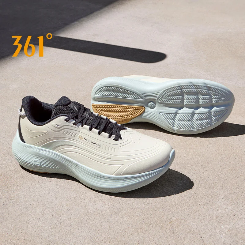 361 Degrees N40 Men Running Shoes Leather Waterproof Windproof Versatile comfortable Shock-absorbing Male Sneakers 672532212F