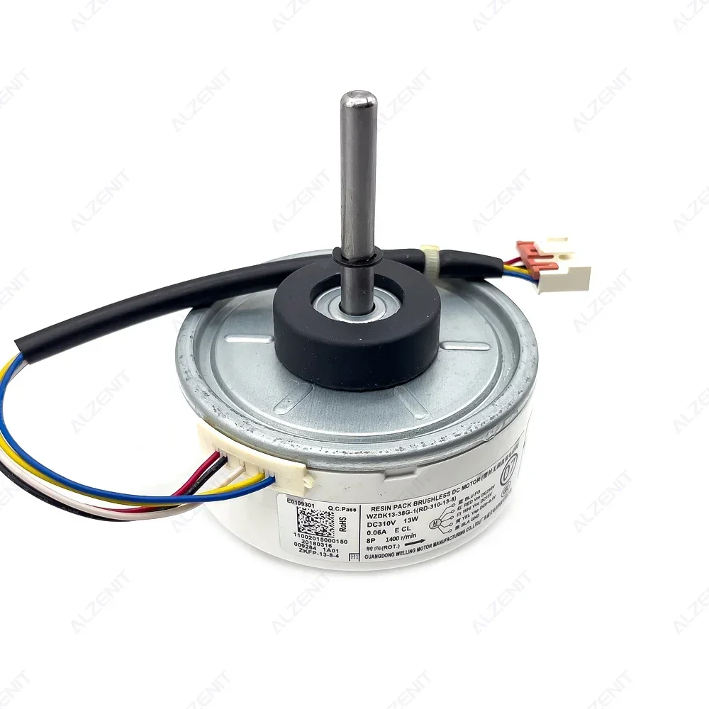 New For Midea Air Conditioner Indoor Unit DC Fan Motor WZDK13-38G-1 DC310 13W 1400r/min RD-310-13-8 Conditioning Parts