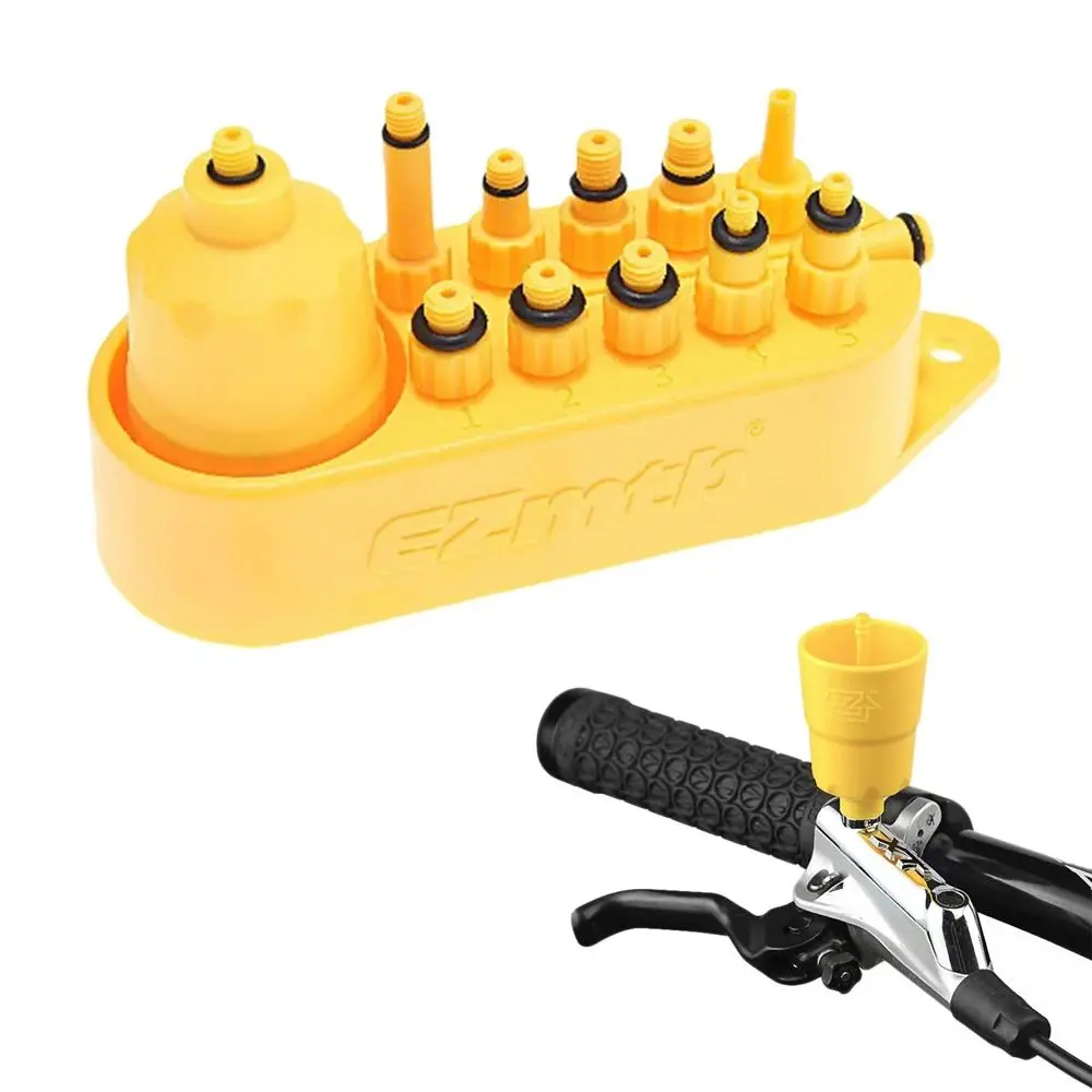 

Bleed Adapters Filling Joint Tool Brake Repair Tool Bicycle Hydraulic Disc Brake Bleed Adapters Set Disc Brake Oil Bleed Kit