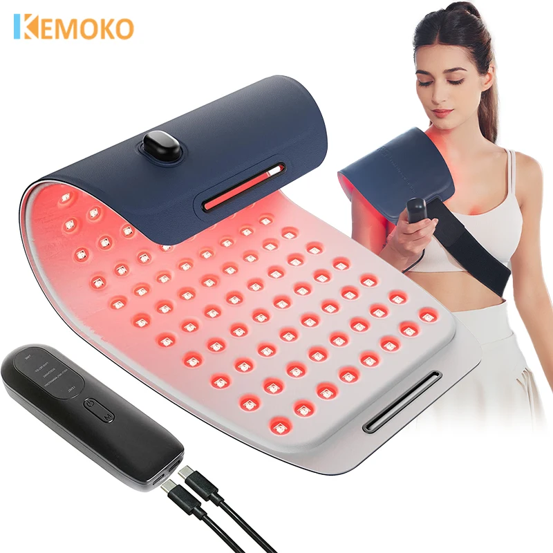 

KEMOKO Red Light Therapy for Body 850nm and 660nm LED Infrared Light Body Fatigue Deep Therapy for Muscle Pain Relief