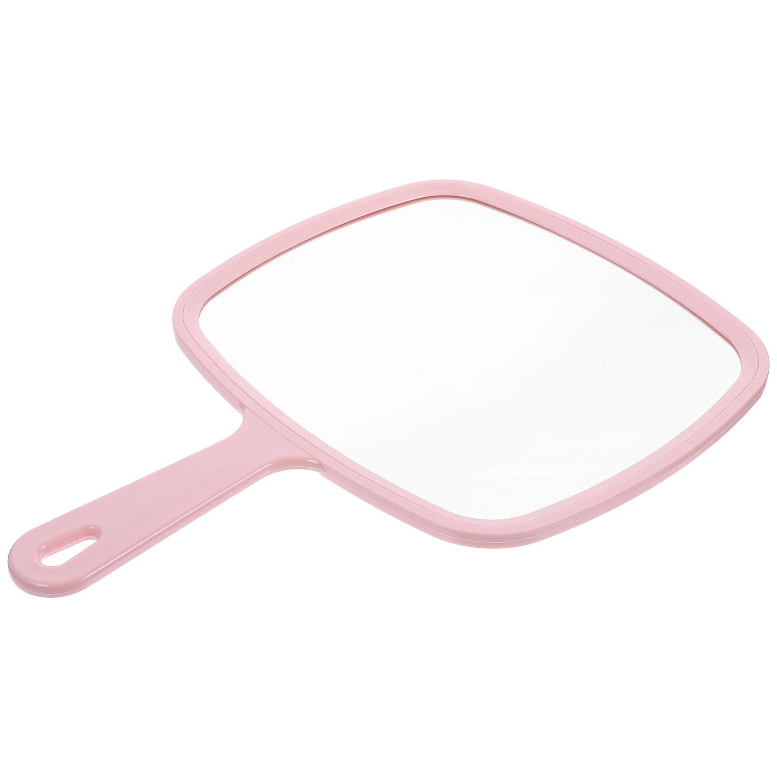 Hand Mirror LED Travel Car Outdoor Portable Vanity with Handle Handheld Makeup Plastic