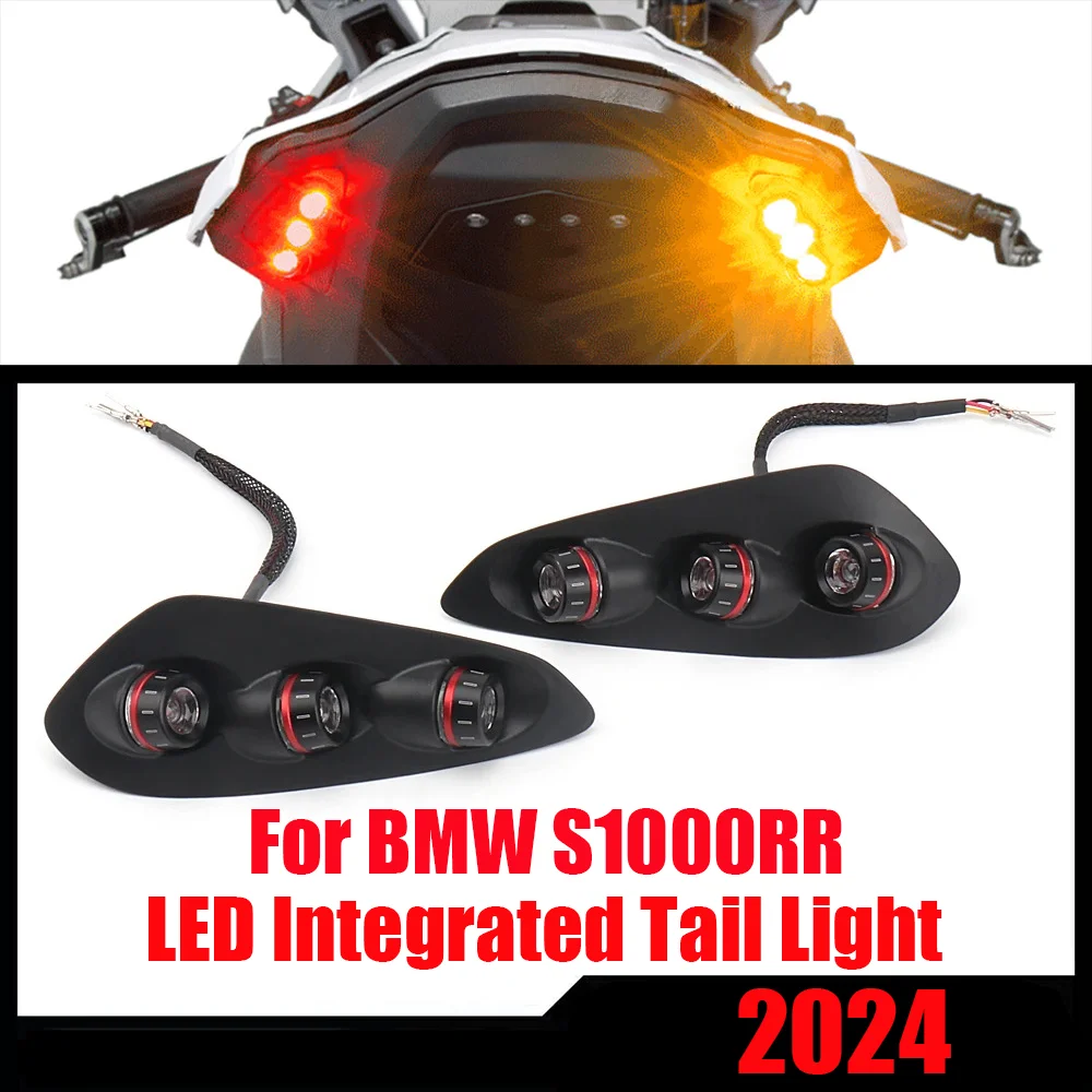 

S1000RR 2024 For BMW S1000RR 2024 LED Turn Signal Light S 1000 RR S1000RR 2024 Integrated Tail LightLED Turn Signal Light