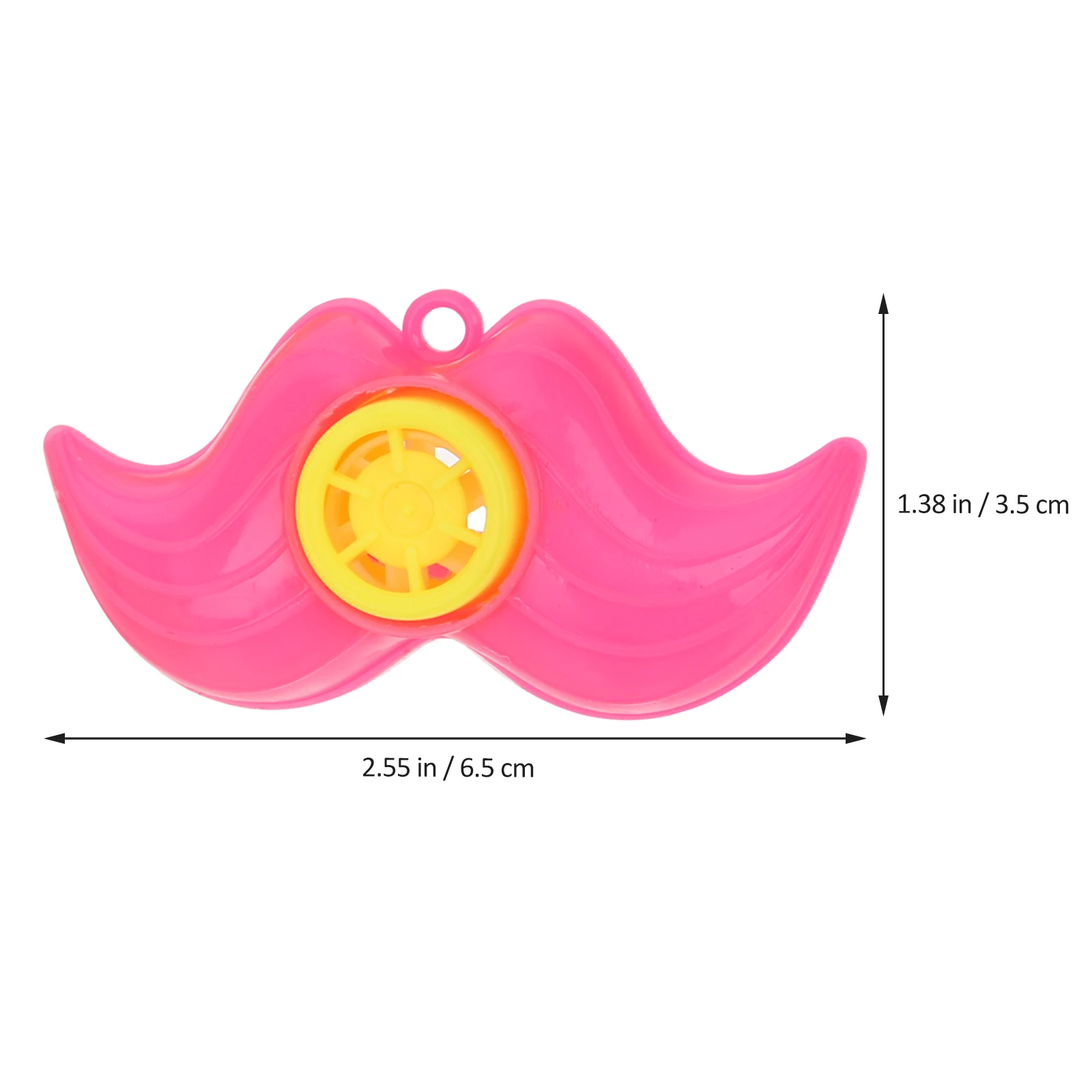 

50Pcs Novel Children Whistle Cartoon Beard Shape Party Favors Random Color Durable Practical Use Kids Birthday Gift