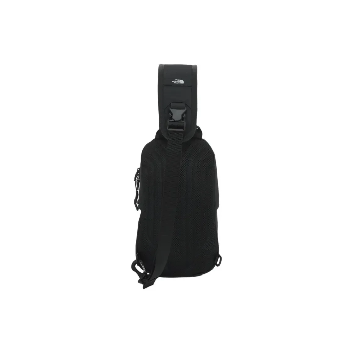 The North Face 7L Bag for Daily Use and Travel Nylon Cross-body Bag Standard Model Unisex/couple Design Black Color NN2PS55A